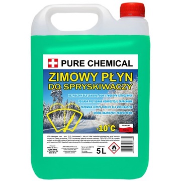 ZIMOWY PŁYN DO SPRYSKIWACZY DLA KAŻDEGO ETANOL 5L