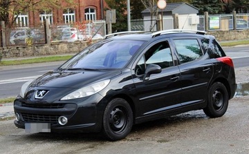 Peugeot 207 SW 1.6 HDi 90KM 2008 Peugeot 207 SW Zarejestrowany Klimatronic 1.6 Diesel 90KM, zdjęcie 4