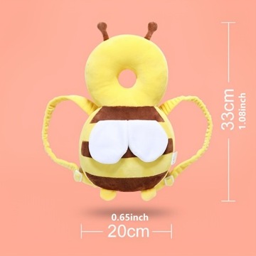 Подушка Little Bee, защищающая голову ребенка, мягкая и дышащая.