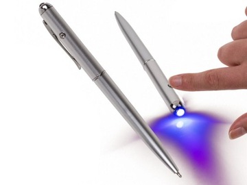 Sekretny długopis UV NIEWIDZIALNY PISAK LED MARKER