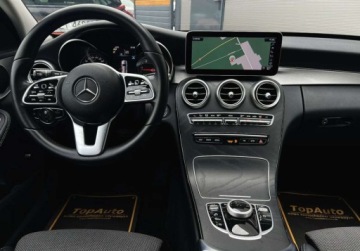 Mercedes Klasa C W205 Kombi Facelifting 2.0 220d 194KM 2019 Mercedes-Benz Klasa C lift AUTOMAT 195KM LED perfekcyjny navi kamera, zdjęcie 22
