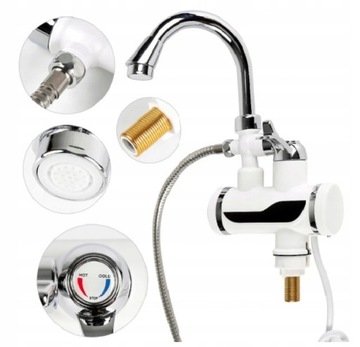 Podgrzewacz wody LCD 3000 W