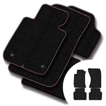 Velurové koberce Premium pro Subaru Forester II Sg 2002-2008