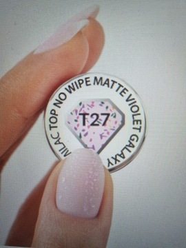 SEMILAC TOP NO WIPE MAT VIOLET GALAXY 7МЛ