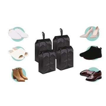 Портативные дорожные сумки для хранения обуви