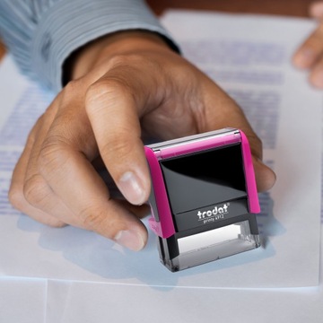 TRODAT 4912 ШТАМП ДЛЯ ДИЗАЙНА КОРПОРАТИВНОГО ЛИЧНОГО ОФИСА 6 СТРОК + ЛАСТИК