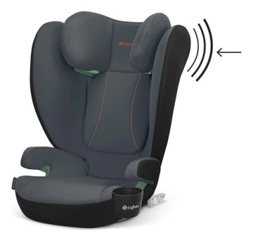 CYBEX SOLUTION B I-FIX АВТОКРЕСЛО B-FIX 15–50 КГ СТАЛЬ СЕРЫЙ
