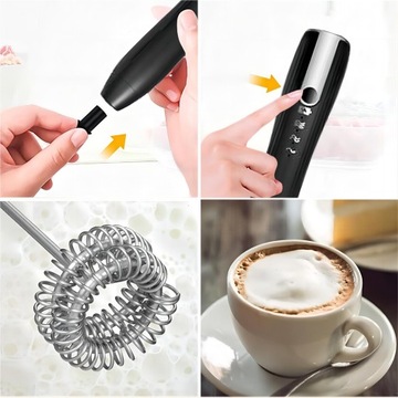 TRZEPACZKA UBIJACZKA DO JAJEK NACISKAĆ ZESTAW USB ZESTAW