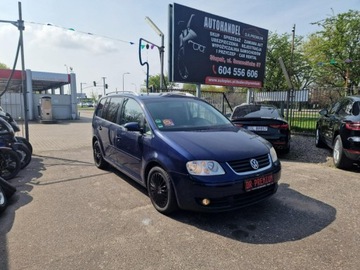 Volkswagen Touran I 2.0 TDI 140KM 2005 Volkswagen Touran 2.0 TDI 136 KM, Automat DSG,