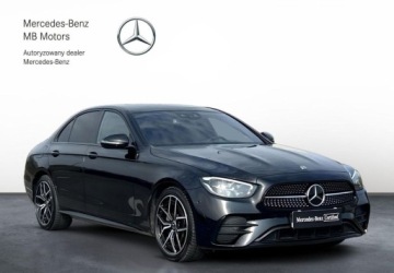 Mercedes Klasa E W214 Sedan 2.0 220d 197KM 2023 Mercedes-Benz Klasa E 4Matic AMG Line SalonPL Distonic CarPlay Android Aut, zdjęcie 6