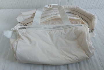 С674. Белая мягкая дорожная сумка adidas x IVY PARK