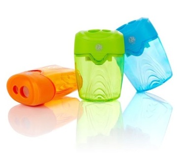 ДВОЙНАЯ ТОЧИЛКА ASTRA WAVE С КОНТЕЙНЕРОМ, 2 ОТВЕРСТИЯ, СТРОГАТЕЛЬНЫЙ