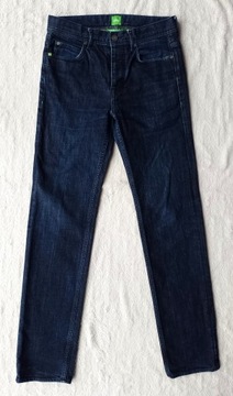 spodnie jeans męskie HUGO BOSS Green Deam20 30/34 granatowe