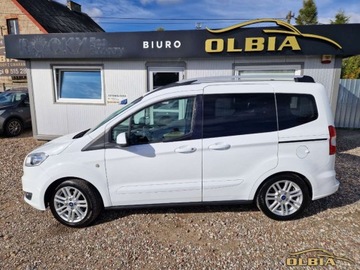 Ford Tourneo Courier I Mikrovan 1.0 EcoBoost 100KM 2016 Ford Tourneo Courier Kamera cofania Titanium Benzyna 101KM, zdjęcie 1