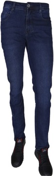Spodnie Jeans Męskie Rozciągliwe Granat W31L32 GML Są Inne Rozmiary