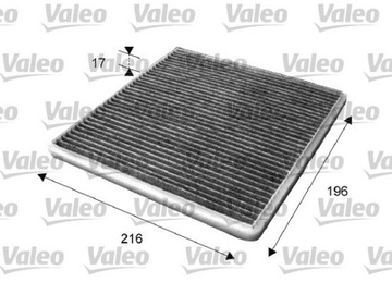 715650 VALEO FILTR KABINA UHLÍKOVÝ