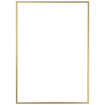 Алюминиевая рамка Рамка из оргстекла Золотая фоторамка 50х70