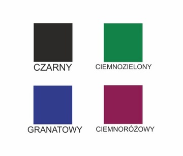 Naprasowanka personalizowane imienniki dla seniora metki kolory A148