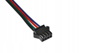 Złączka 4-pinowa taśma LED RGB - wtyk
