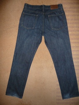 Spodnie dżinsy GAP W33/L32=45/108cm jeansy