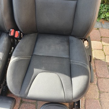 VOLVO V40 II СИДЕНЬЯ СИДЕНЬЯ ДВЕРИ ОБИВКА БЕКОНОВЫЙ ВЕЛОР ISOFIX