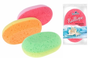 GĄBKA KĄPIELOWA MYJKA DO MYCIA KĄPIELI MASAŻU SPA MIX KOLORÓW
