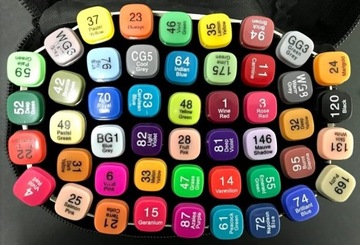 НАБОР АЛКОГОЛЬНЫХ МАРКЕРОВ PRO TOUCH, 48 КОРПУСОВ