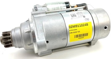NOVÝ ORIG. STARTÉR A3 LEON KODIAK OCTAVIA VW CADDY GOLF VII 02M911024B