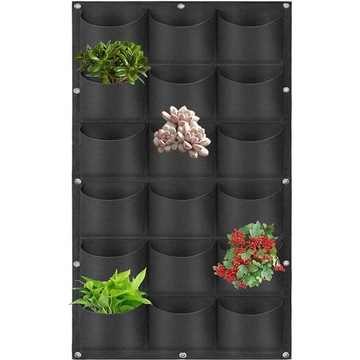 KWIETNIK OGRÓD WERTYKALNY WISZĄCY PLANTER
