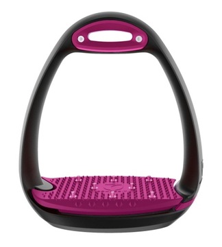 COMPOSITI EOLE PRO Стремена Черный/Малиновый