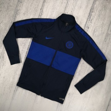 NIKE CHELSEA FC ROZPINANA MĘSKA BLUZA DRESOWA S