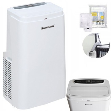 WYDAJNY KLIMATYZATOR PRZENOŚNY 3,5KW MOBILNY 60M2 Z PILOT KLIMA