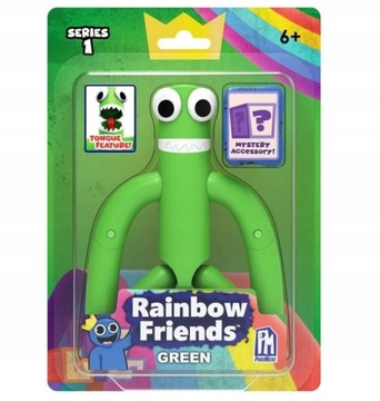 Rainbow Friends Green Zielony Figurka Roblox Figurki Akcji 13cm Oryginalna