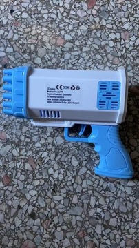 Пистолет для мыльных пузырей на 36 отверстий,