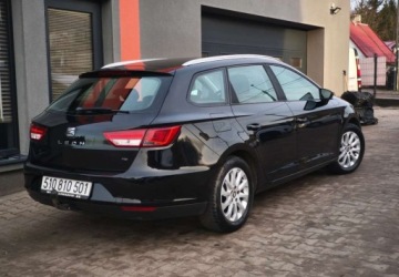Seat Leon III ST 1.6 TDI CR 105KM 2014 Seat Leon Seat Leon 1.6 TDI Style 1.6 Diesel 105KM, zdjęcie 2