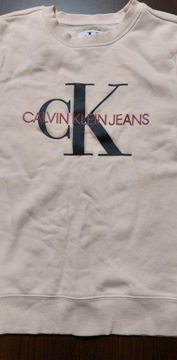 Calvin KLein damska bluza ecru defekt 32