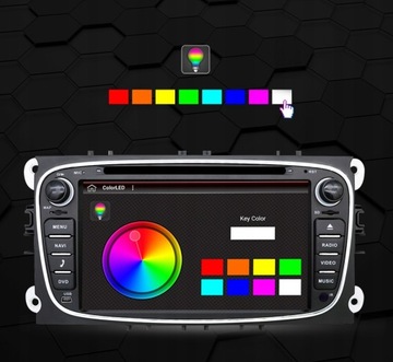 RADIO ANDROID 11 FORD FOCUS MONDEO GALAXY 2DIN 32G