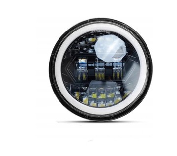 REFLEKTOR LAMPA LED PRZEDNIA HOMOLOGACJA MOTOCYKL