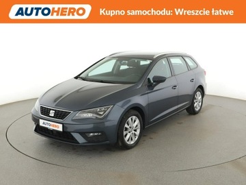 Seat Leon III ST Facelifting 1.6 TDI 115KM 2019 Seat Leon DSG full LED klimatyzacja nawigacja