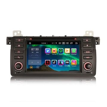 RADIO 2DIN NAWIGACJA ANDROID BMW 3ER E46 ROVER 75 4/64 DSP CARPLAY LTE