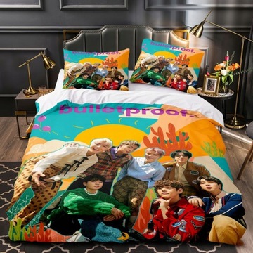 bts Youth Group 3D bedding 3-piece set