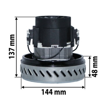 Turbina 1100 W pojedyncza 137x144x48