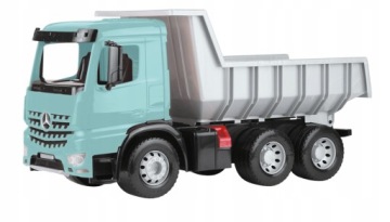 Велике авто Wywrotka Mercedes Actros 3 осі Maxi Lena 63 см Блакитна
