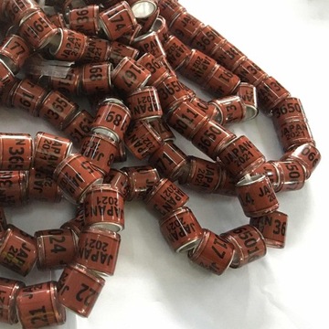 Обручальные кольца для почтовых голубей - 100 шт.