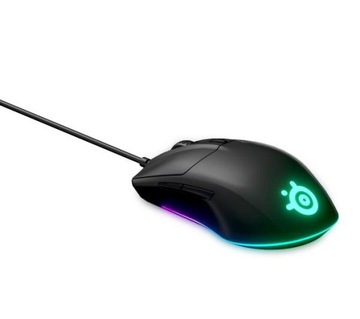 Mysz SteelSeries Rival 3 GAMING RGB USB Przewodowa