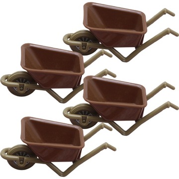 Мебель для кукольного домика, игрушки, тележка, модель комнаты, станция