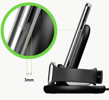 Беспроводное зарядное устройство BELKIN 3 в 1, черный