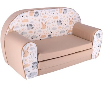 SOFA Z PIANKI DLA DZIECKA DZIECI DO ZABAWY PREZENT SOFA PIANKOWA ROZKŁADANA