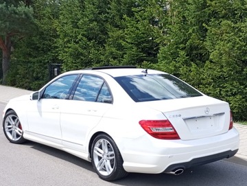 Mercedes Klasa C W205 2013 Automat Biała Perła Skóra Kamera Pakiet AMG Lift, zdjęcie 7
