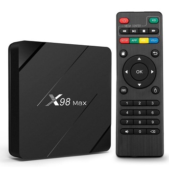Odtwarzacz multimedialny x98 Max 2/16 smart TV BOX